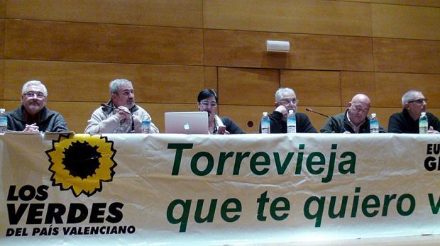 La Mesa de País de Los Verdes en Torrevieja